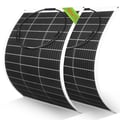 Miniatyrbillede 2 af 2: Fleksibel Solpanel, 125W Effektudgang, Høj Energieffektivitet,250W PANEL