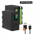 Miniatyrbild 2 av 2: Batteri, 9600mAh kapacitet, USB Type-C laddning, 2st Batteri