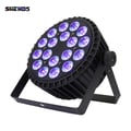 Miniatyrbild 2 av 2: LED Scenljus, 18x18W RGBWA+UV, 324W Effektförbrukning,Eu plugg, Aluminium Platt 18x18W