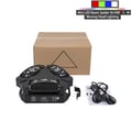 Pikkukuva 2 / 2: Mini LED Beam Light, 8x6W RGBW / 9x10W RGBW, DMX-ohjauskanavat, 9x10W RGBW 4in1, EU-pistoke