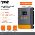 Pikkukuva 2 / 2: MPPT Aurinkosäätöohjain, 12V/24V Yhteensopivuus, 100VDC Maksimi PV Syöttö,MPPT 45A