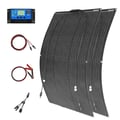 Miniatyrbillede 2 af 2: ETFE Fleksibelt Solpanel Kit, Høj Effektivitet 23%, Letvægtsdesign,solarkit 200w
