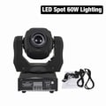 Miniatyrbillede 2 af 2: LED Spot 60W Belysning, 7 Farver + Hvid, DMX Kontrol,EU-stik, LED Spot 60W