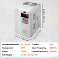 Pikkukuva 2 / 2: Muuttuva taajuusohjain, 4 kW teho, helppo käyttö,10HP 220V