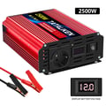Pikkukuva 2 / 2: Invertteri, DC-AC-muunnin, korkea hyötysuhde,2500W 12V