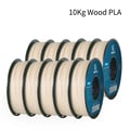 Miniatyrbillede 2 af 2: Wood PLA filament, 1,75 mm diameter, 1 kg nettovægt, egnet til FDM 3D-printere,Træ Poplar