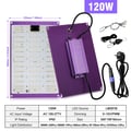 Miniatyrbillede 2 af 2: Full Spectrum LED Vækstlys, 120W/240W Effekt, Justerbar Knob Dæmpning,120W