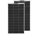 Miniatyrbillede 2 af 2: Solpanelkit, 240W effekt, 24% effektivitet,2x120W Hvid