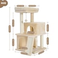 Miniatyrbillede 2 af 2: Kattetårn, rummelige lejligheder, robust konstruktion,AMT0140BG-LF-a, L