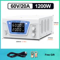 Pikkukuva 2 / 2: Laboratoriovirtalähde, säädettävä jännitelähtö, suuri teho, 220V EU-pistoke, 60V 20A
