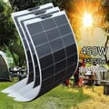 Miniatyrbillede 2 af 2: Fleksibelt Solpanel Kit, 600W Strøm, 4 Panel Konfiguration,450w 3stk 150w
