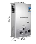 Pikkukuva 2 / 2: Vesilämmitin, säiliöttömän muotoilun, käyttäjäystävälliset ohjaimet,16L 32KW