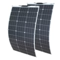 Miniatyrbillede 2 af 2: Fleksible solpaneler, letvægtsdesign, høj effektivitet 100w,200w solpanel