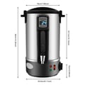 Pikkukuva 2 / 2: Vahaliuotin, 8L/10.8L/12L kapasiteetti, LED-näyttö, 1100W teho,8L