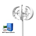 Pikkukuva 2 / 2: Tuuliturbiini, pystyakselin muotoilu, aurinkoenergian integrointikyky,12V, hybridi ohjaus, 5000W