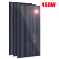 Miniatyrbillede 2 af 2: Solpanel Kit, 150W til 400W Muligheder, Holdbar Aluminiumramme,450w 3stk 150w