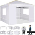 Miniatyrbillede 2 af 2: Pavillon, Vandtæt Stof, Udskiftelige Sidevægge,Hvid