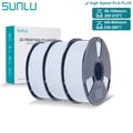 Miniatyrbillede 2 af 2: 3D Filament, Høj Styrke PLA+, Diameter 1,75 mm, Print Temperatur 200-260℃,3KG Hvid