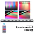 Pikkukuva 2 / 2: LED-seinäpesuvalo, 24x3W RGB 4-in-1, DMX-ohjaus, 6kpl, Kaukosäädin 4in1