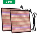Miniatyrbild 2 av 2: LED-växtljus, fullspektrum, effektiv värmeavledning,2St