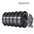 Miniatyrbillede 2 af 2: 3D-printer filament, 1,75 mm diameter, miljøvenligt PLA-materiale,Sølv