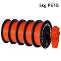 Miniatyrbillede 2 af 2: 3D-udskrivningsfilament, høj styrke, nemt at udskrive,Appelsin