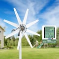 Pikkukuva 2 / 2: Tuulivoimageneraattori, Tehokas energian hyödyntäminen, Kestävä rakenne,Ilmainen MPPT-ohjain, 48V, 3000W
