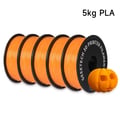 Miniatyrbillede 2 af 2: 3D-printer filament, miljøvenligt PLA-materiale, kompatibelt med FDM-printere,Appelsin