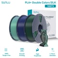 Miniatyrbillede 2 af 2: 3D Filament, To-Farvet Effekt, Holdbar og Fleksibel,Bland farver 10