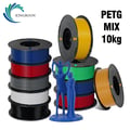 Miniatyrbild 2 av 2: 3D-skrivarfilament, PETG-material, 1,75 mm diameter, 10KG MIX B
