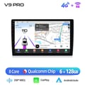 Miniatyrbild 2 av 2: Multimedia Bilstereo, Pekskärm, Kompatibel med Toyota Avensis 2018-2020,V9 Pro (6GB 128GB)