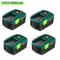 Pikkukuva 2 / 2: Akku, 18V, 3800-5000mAh kapasiteetti, 4 kpl 5.0 Ah