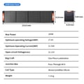 Miniatyrbillede 2 af 2: Sammenklappeligt Solpanel, Bærbart Design, Høj Effektivitet,200w solpanel