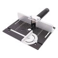 Miniatyrbillede 2 af 2: Router Tabel Indsatsplade, Holdbar Konstruktion, Præcisionsydelse,Sort