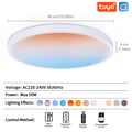 Miniatyrbild 2 av 2: Taklampa, Smart Kontroll, RGB-Belysning, Sky Lampa