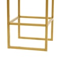 Miniatyrbillede 2 af 2: Baggrundsstativ, Fritstående, Holdbart Kulstofstål,Guld, L-a