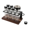 Miniatyrbillede 2 af 2: Kaffebønne Opbevaringsbeholder, 8 Rør, Moderne Design,Sort