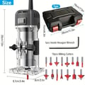 Pikkukuva 2 / 2: Puuporauskonetta, 800W Teho, 33000 RPM Nopeus,A-EU Plug