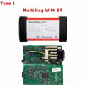 Miniatyrbild 2 av 2: OBDII-skanner, Bluetooth-anslutning, diagnosverktyg, Type1 Multidiag BT, A+ Single PCB