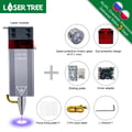 Miniatyrbillede 2 af 2: Laserhoved, Træskæring, Blåt Lys,10W-KIT-12V