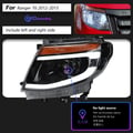 Miniatyrbillede 2 af 2: Hovedlampe, LED DRL, Bi Xenon,Hovedlys Alle LED, Venstrestyret