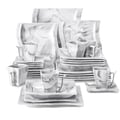 Pikkukuva 1 / 2: Astiasarja, Tyylikäs Muotoilu, Korkealaatuinen Posliini,30PCS