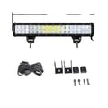 Miniatyrbillede 1 af 2: Lysbar, 6000K Hvidt Lys, Vejrbestandig,18tommer 108W Ledning