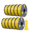 Miniatyrbillede 1 af 2: 3D-printer filament, høj styrke, sejhed,Klar Gul