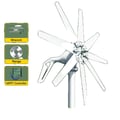 Miniatyrbillede 1 af 2: Vindmøllegenerator, MPPT-controller, lav støjdrift,Med Mppt Controller-a, 12V-a, 1000W-c