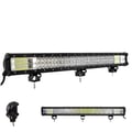Miniatyrbillede 1 af 2: LED Lyskærm, 60° Flod + 30° Spot Stråle, Vandtæt IP67,28in med ledning