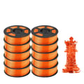 Miniatyrbillede 1 af 2: 3D Filament, Høj styrke, Lav krympning,PLAplus Klar Orange