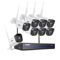 Miniatyrbillede 1 af 2: WiFi Videoovervågningssystem, 3MP Kameraer, 5MP Optagelsesopløsning,Ingen, 8PCS Kameraer