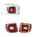 Miniatyrbillede 1 af 5: Baglygtesamling, Holdbar Konstruktion, Forbedret Synlighed,LED