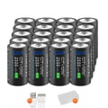 Pikkukuva 1 / 2: Ladattava akku, 3.7V, 2550mWh kapasiteetti, 20 kpl